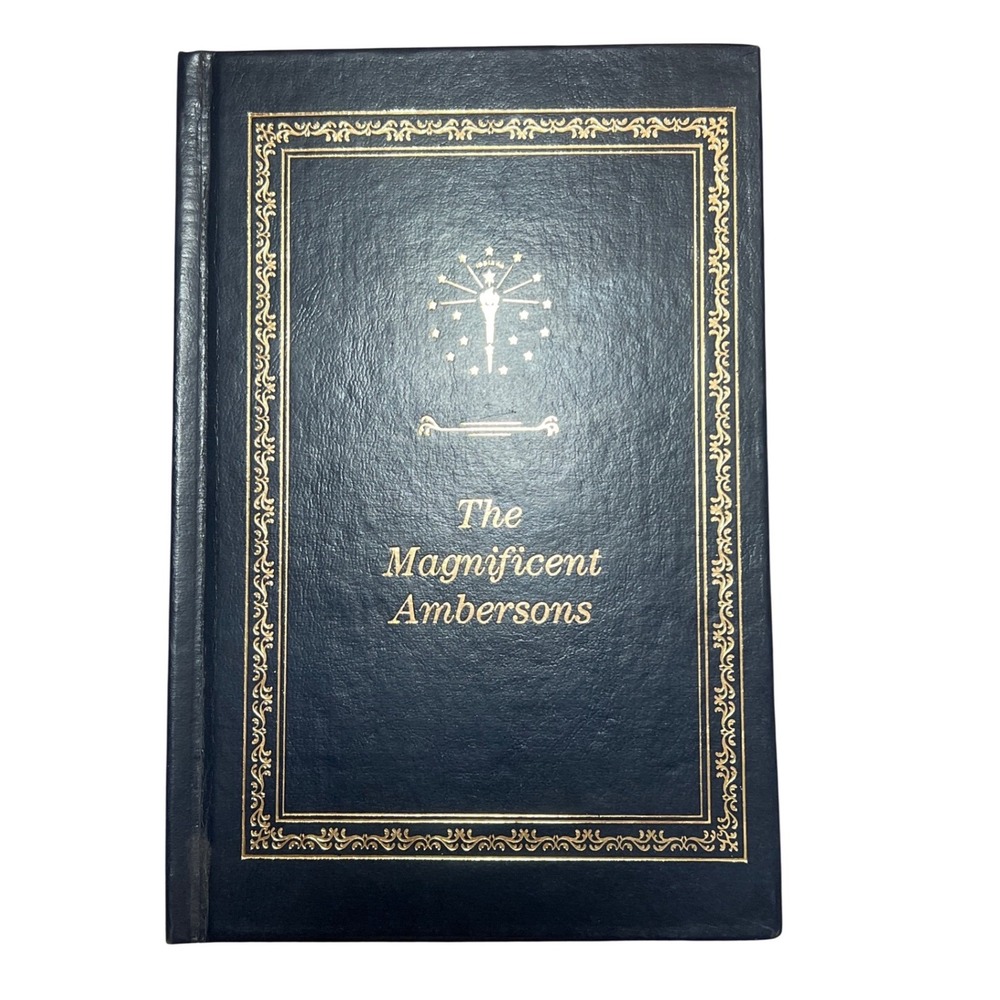 The Magnificent Ambersons Booth Tarkington Library of Indiana Classics 1989 HC